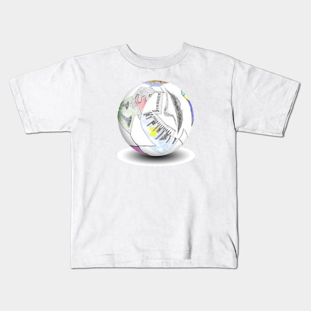 The Sphere Kids T-Shirt by kostjuk